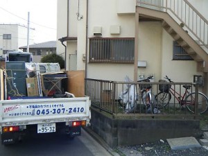 不用品回収と引越 　横浜(1)